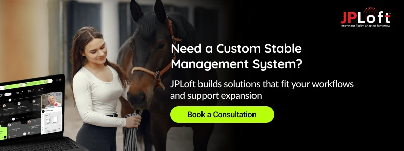 Need a Custom Stable Management System